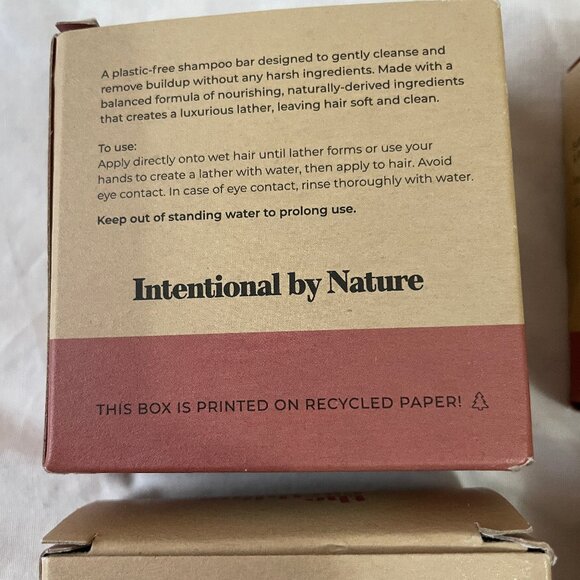 Lot of 4 The Earthling Co. 2 Shampoo Bar & 2 Conditioner Bar Vanilla Coconut 325 - Picture 7 of 16